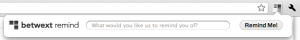 Remind Chrome extension screenshot