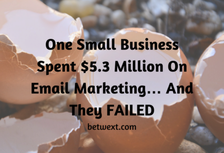 Email Marketing Fail