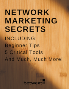 Network Marketing Secrets Cover