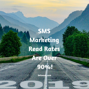 SMS Marketing Read Rates Are Over 90%!