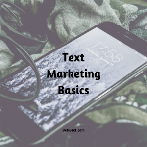 Text Marketing Basics