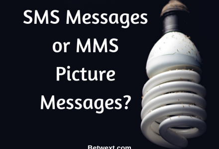 SMS Messages or MMS Picture Messages>