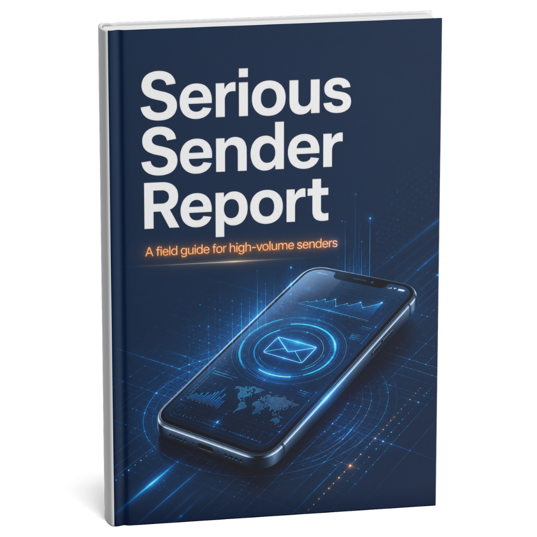 Serious Sender Report Cover Mockup